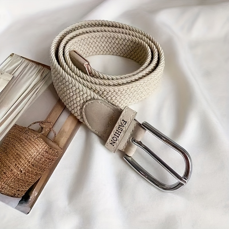 6 Colors Elastic Drawstring Waistband Lace up Student Cloth Strap